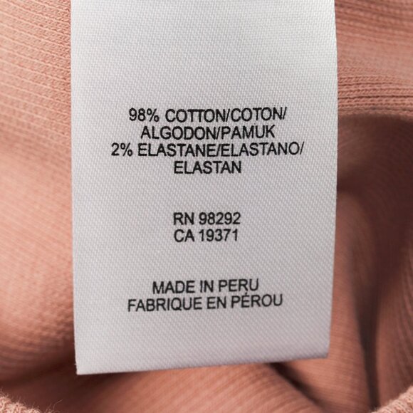 Tibi Toffee Ribbed T-Shirt Racerback Bodysuit - Picture 9 of 9